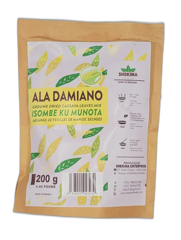 Dried Cassava Leaves